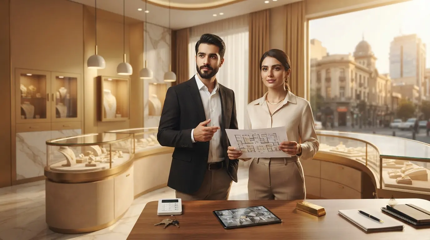 🏪 اهمیت انتخاب موقعیت مکانی و دکوراسیون امنیتی مغازه