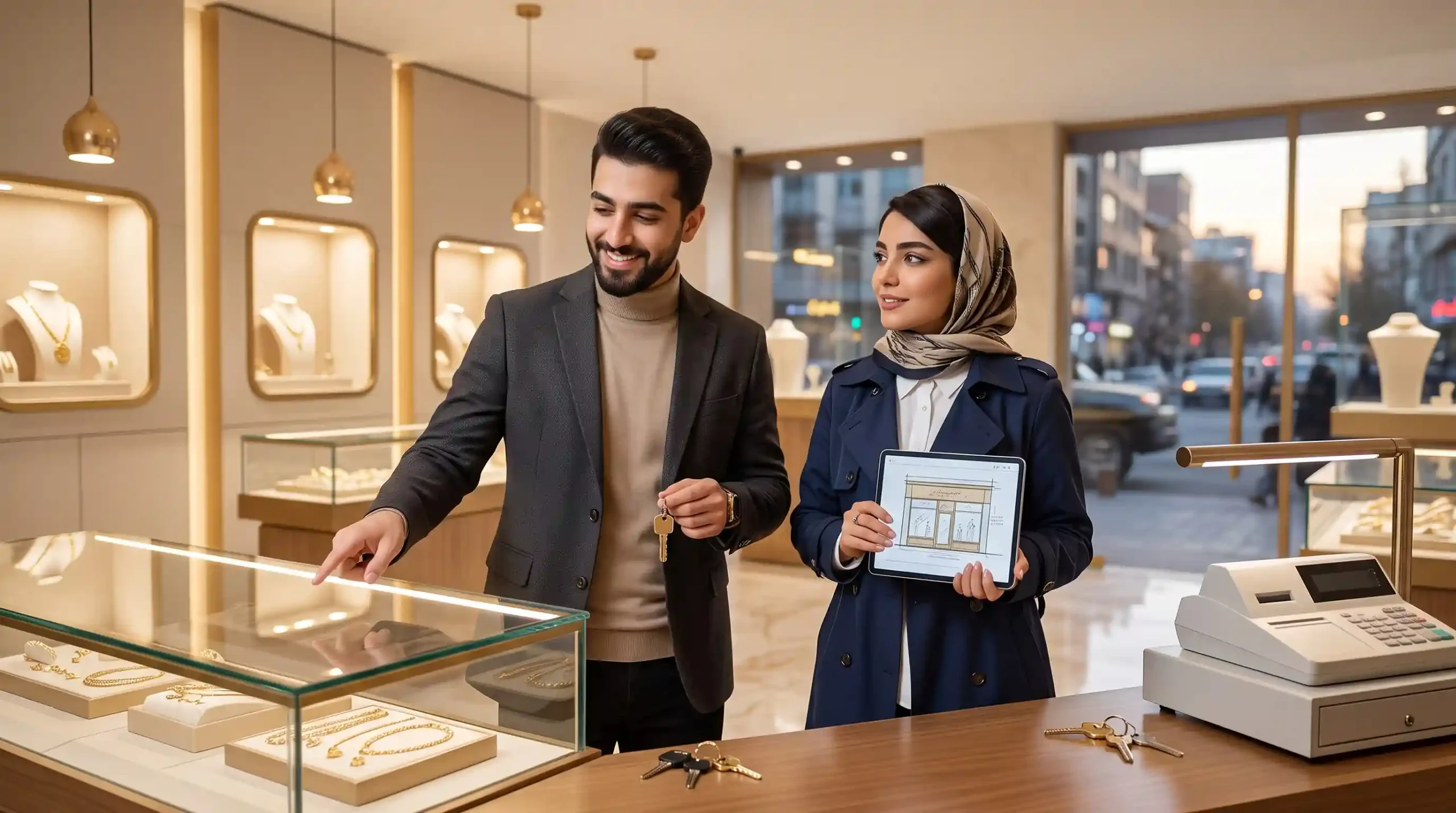 🏬 مراحل راهاندازی مغازه طلافروشی از آموزش تا افتتاح