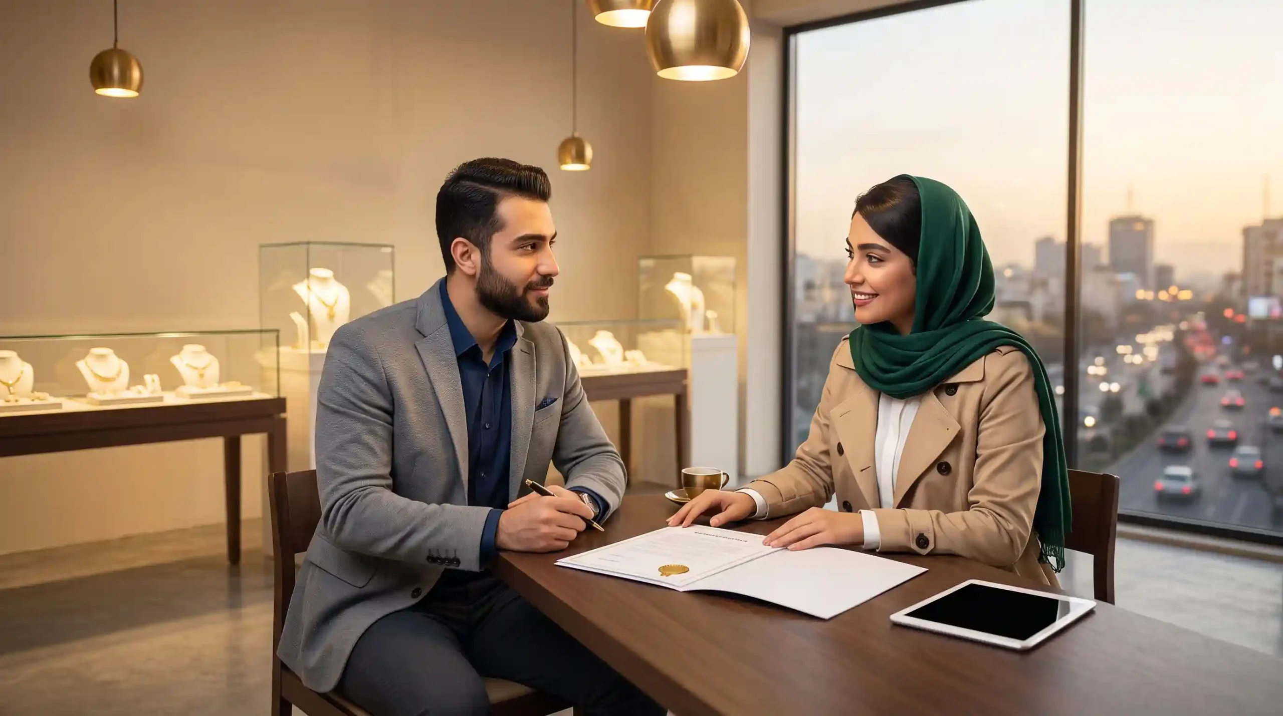 🤝 مدل شراکت زرگرساز؛ بدون سرمایه صاحب مغازه طلافروشی شوید