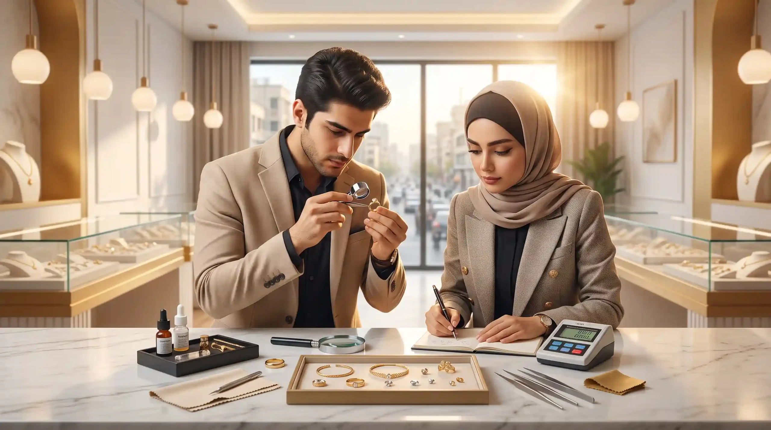 🎓 یادگیری مهارتهای تخصصی؛ از تشخیص عیار تا ارزیابی سنگها