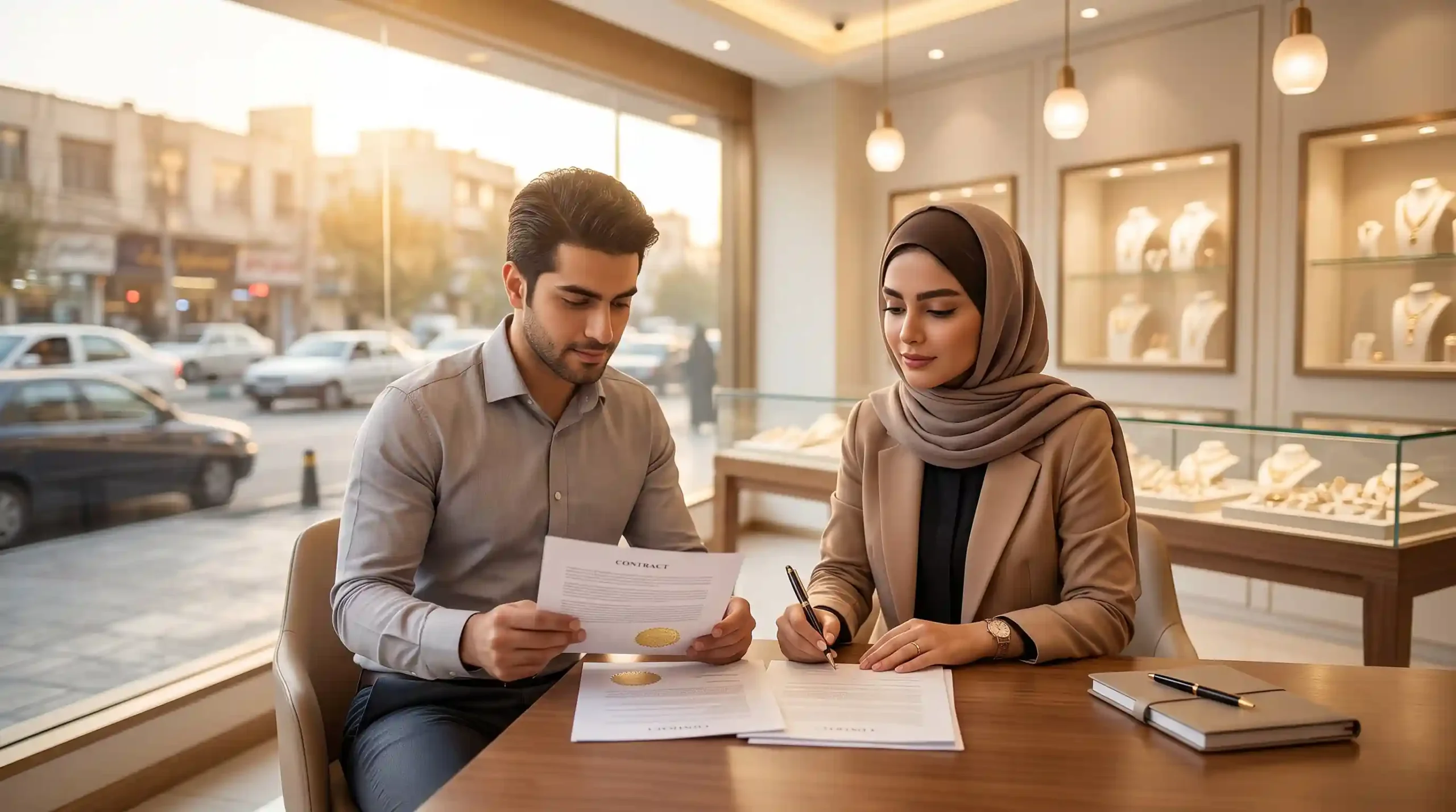 📜 دریافت مجوزهای قانونی و جواز کسب طلافروشی
